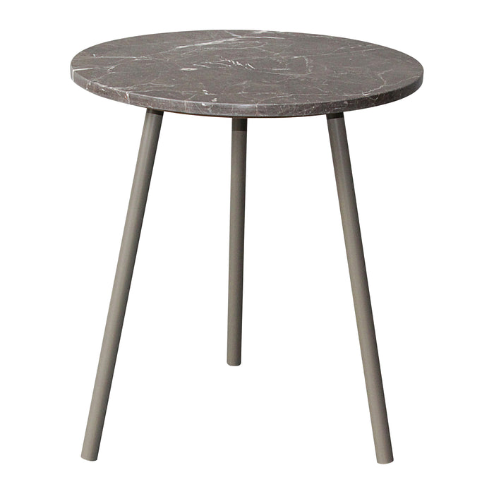 by fonQ Vein Bijzettafel H 51 x Ø 45 cm - Bruin