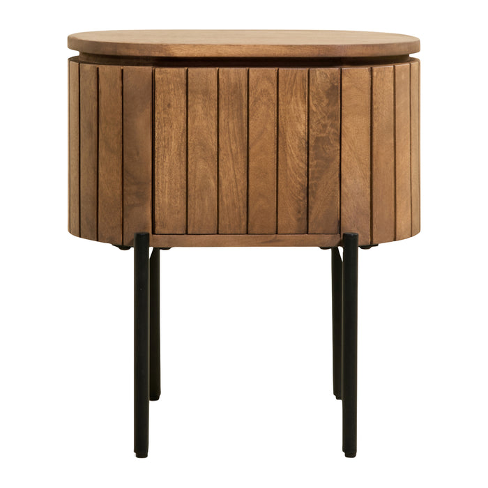 by fonQ Runo Nachtkastje Staand - Lichtbruin