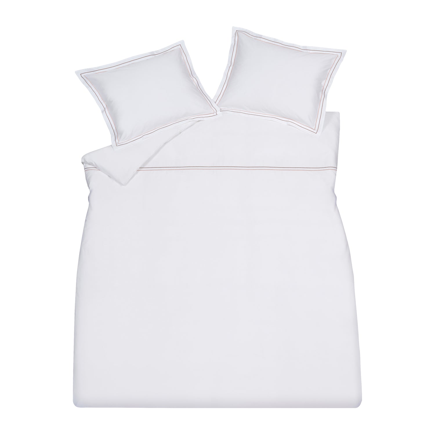 Vandyck Purity Napels Dekbedovertrek 200 x 200/200 cm - Rosewood