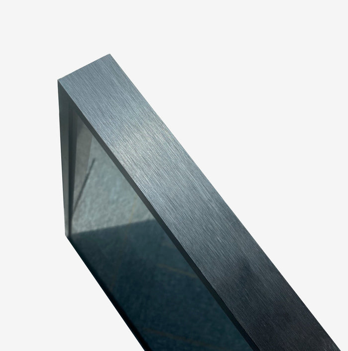 Vtw Living - Badkamerspiegel - Zwart frame - Anti Condens - 80 cm