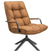 Draaifauteuil - Fauteuil - Draaistoel - Bruin - 72 x 80 x 88 cm