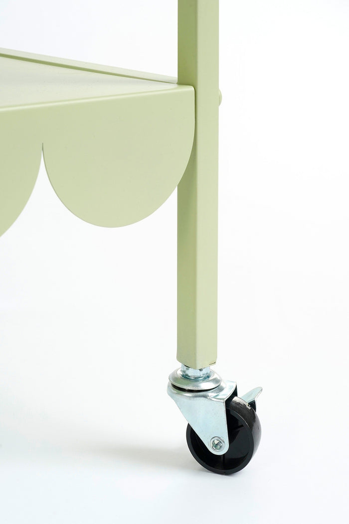 Mica Decorations Plantentafel op Wielen - L79 x B28 x H67 cm