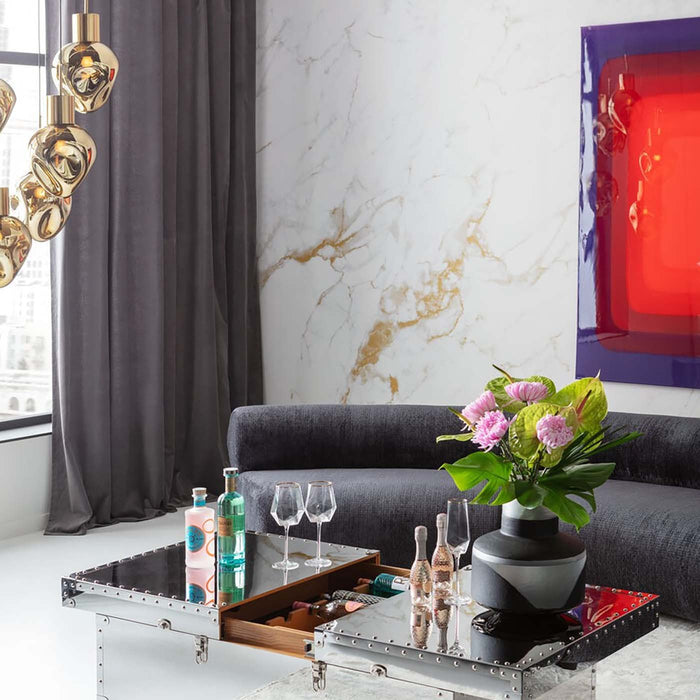 Schilderij Tendency 120x160cm rood Kare Design