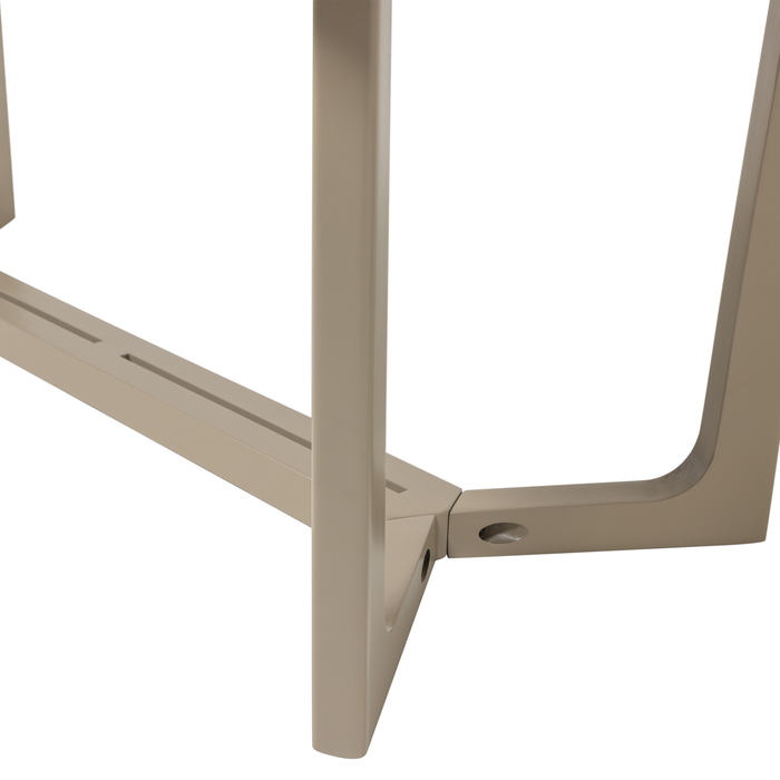 WOOOD Ferion Eettafel - Mango Hout - Mud - 76x240x90