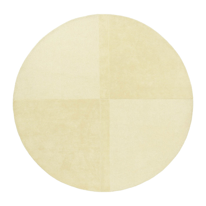 Normann Copenhagen Level Vloerkleed Ø 280 cm - Lichtgeel