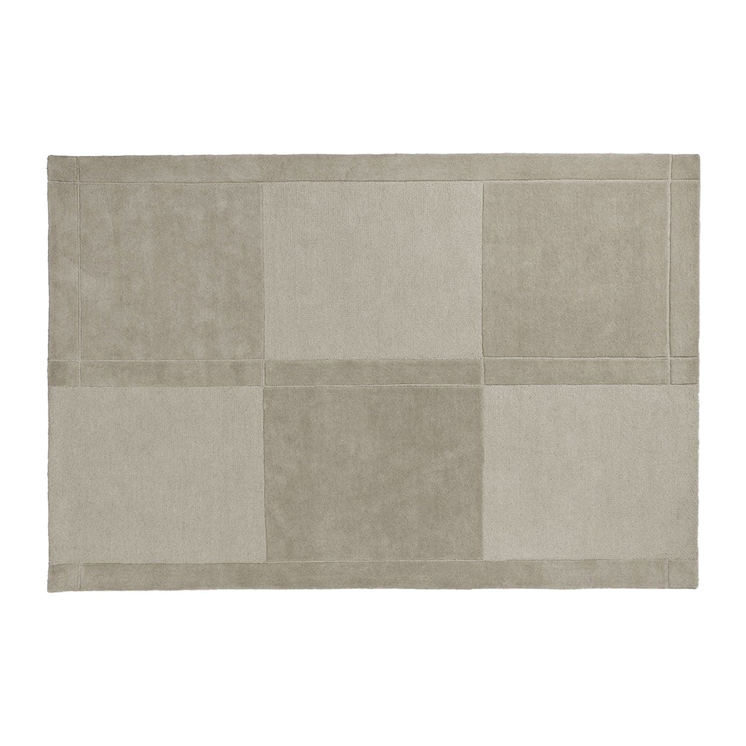 Normann Copenhagen Level Vloerkleed 200 x 300 cm - Warm Grijs