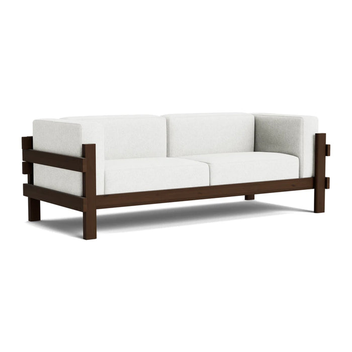 Normann Copenhagen Kube 3-zitsbank - Lichtgrijs / Donkerbruin