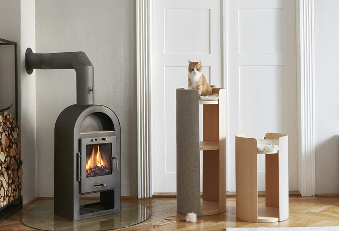 Torre krabpaal small essen zwart