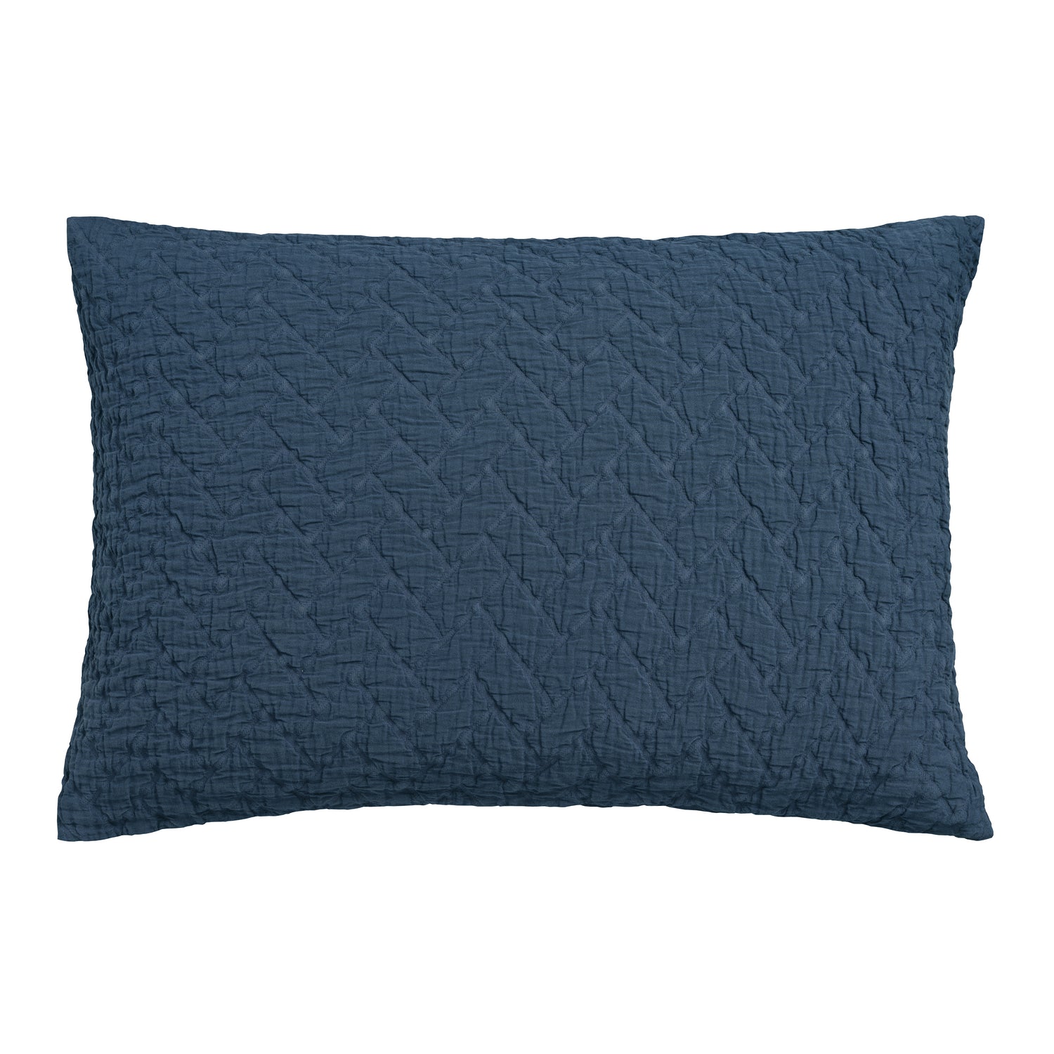 Vandyck Pure 10 Kussensloop 40 x 55 cm - Blue Ink