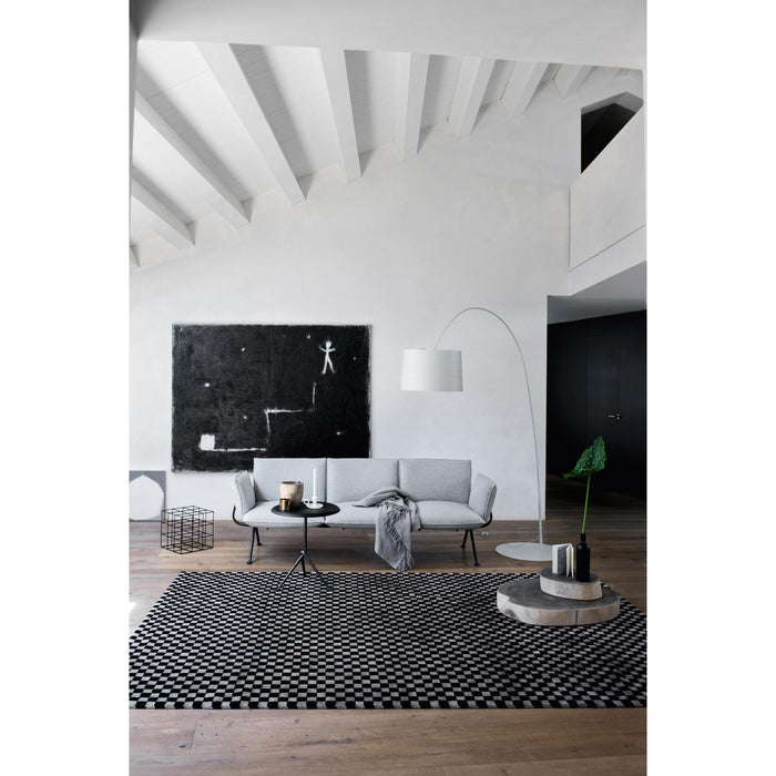 Officina bank 3-zits torri donkergrijs 070