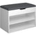tectake® Schoenenkast Jasmina met zitkussen 60x30x43,5cm