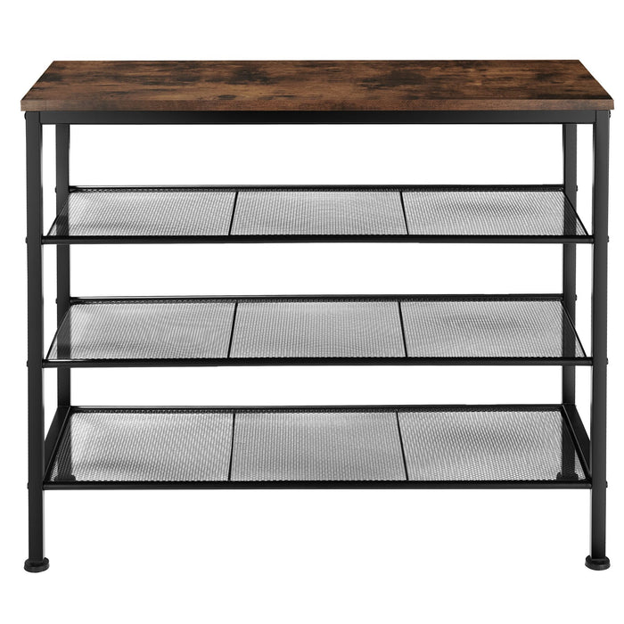 tectake® Schoenenrek Newport 80,5x30,5x72,5cm