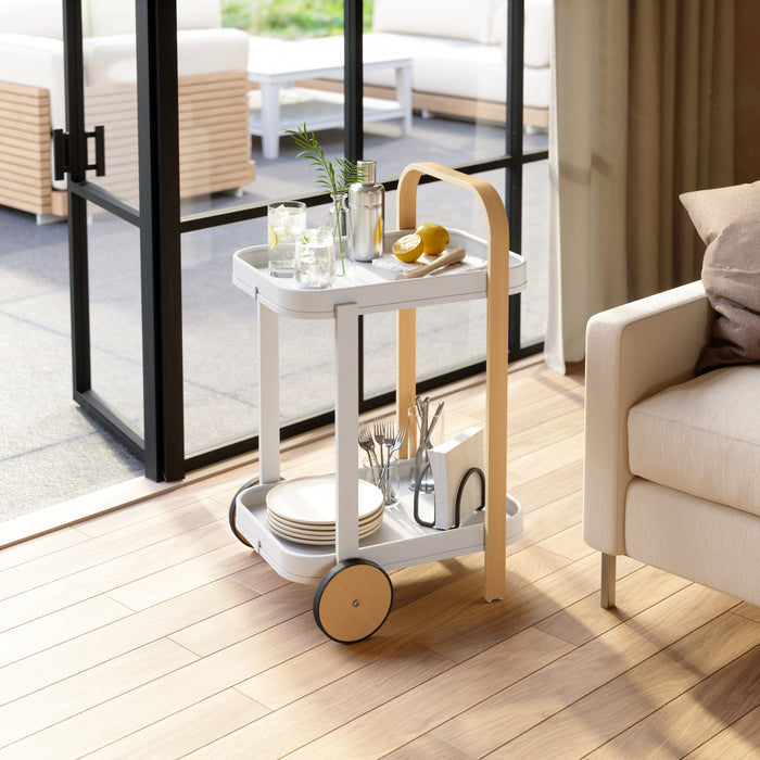 Umbra Bellwood Trolley - Wit