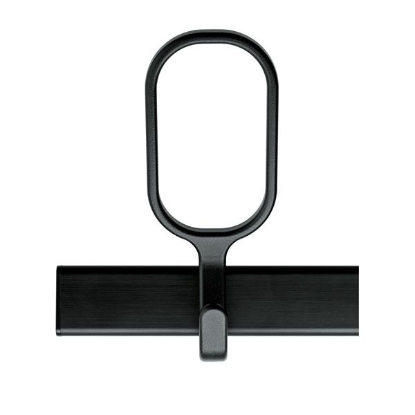 Birds on a Wire wandkapstok vijf haken zwart