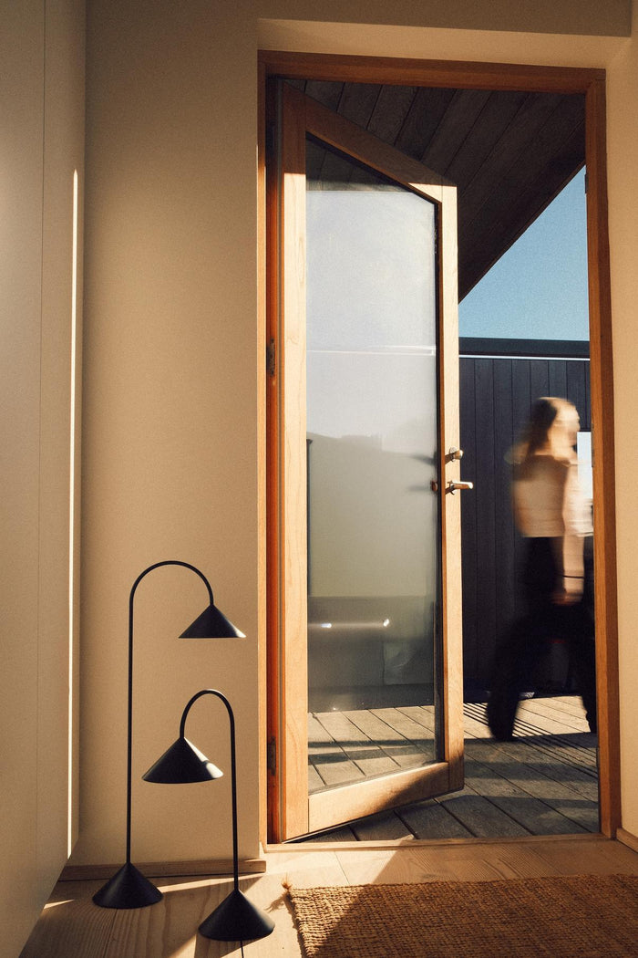 Frandsen Grasp tafellamp H72 LED oplaadbaar matt Petroleum