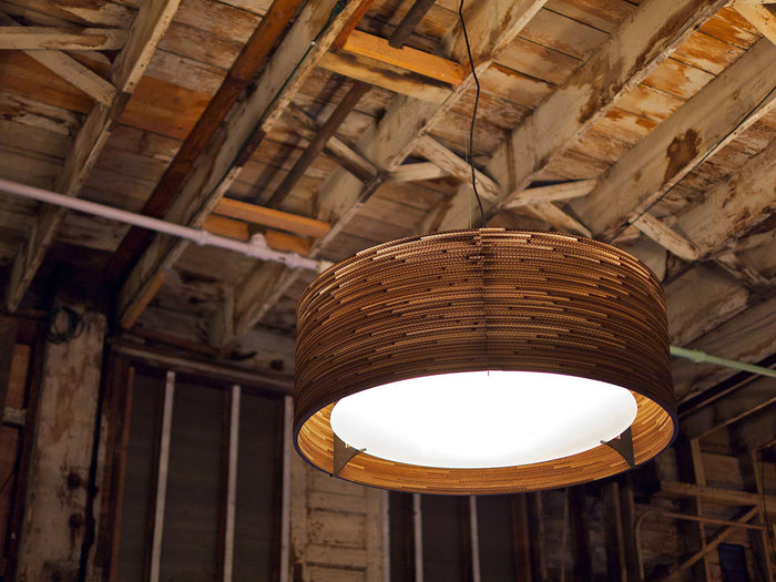 Scraplights Drum 24 hanglamp Ø61 naturel
