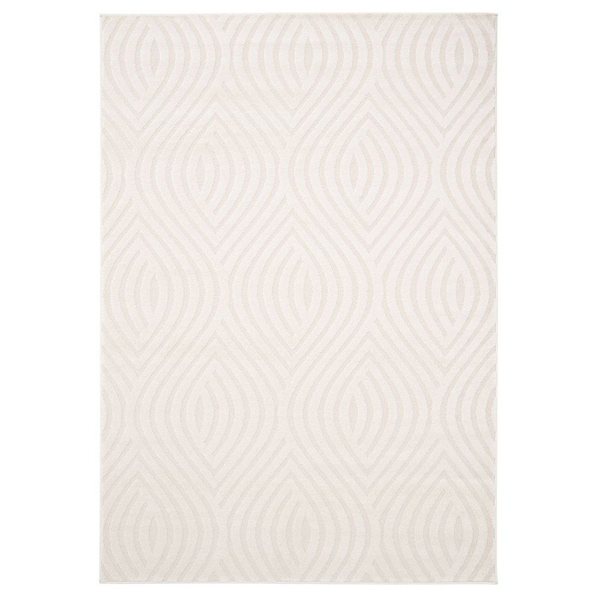 Amiah Retro vloerkleed - Forme Courant ivoor - 200x290 cm