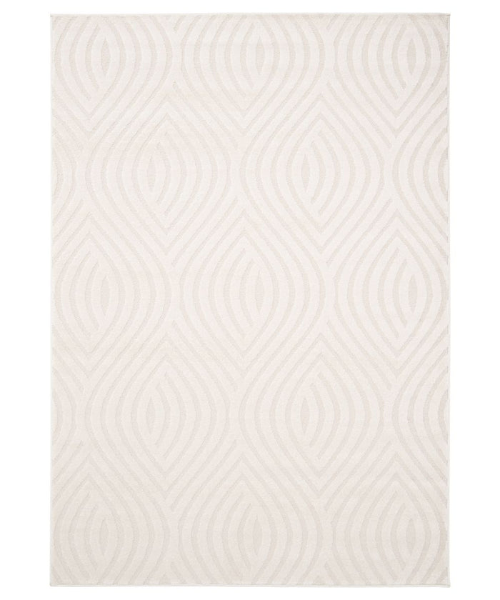 Amiah Retro vloerkleed - Forme Courant ivoor - 200x290 cm