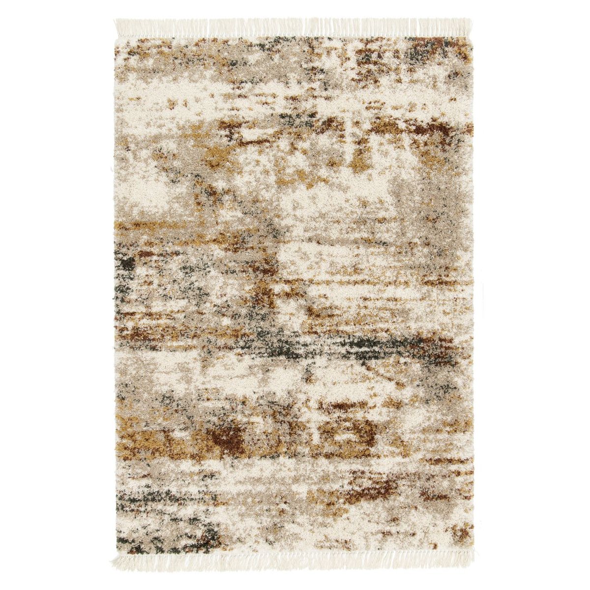 Boho&me Berber vloerkleed - Atlas Canvas beige|ambergeel - 160x230 cm