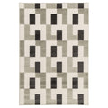 Amiah Modern vloerkleed - Forme Murale antraciet - 160x230 cm
