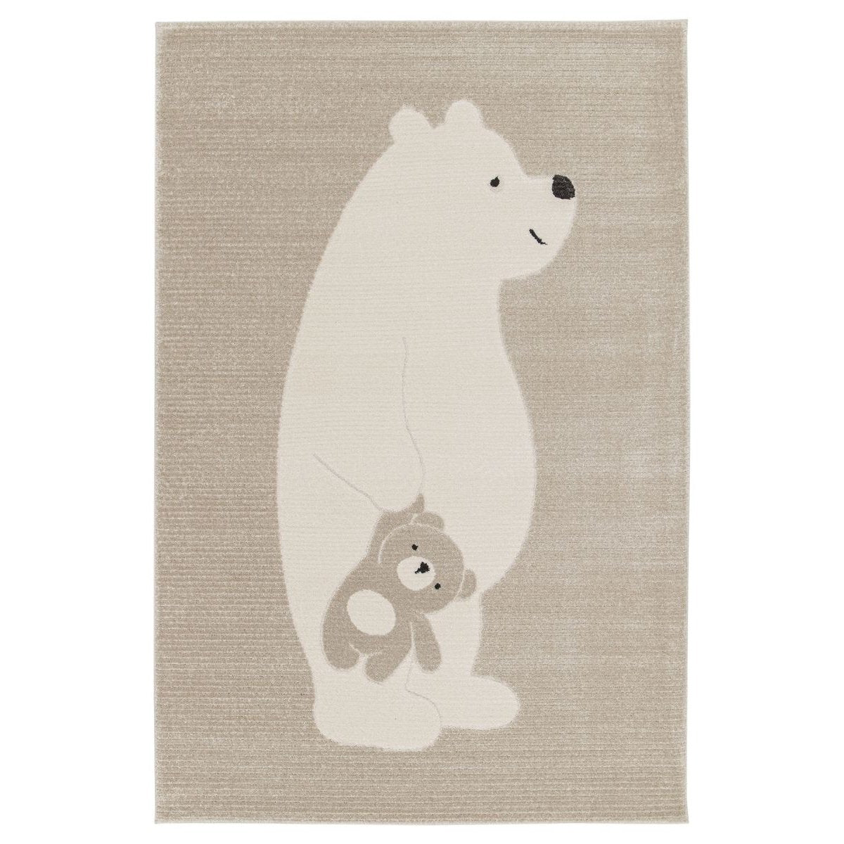 Amiah Vloerkleed babykamer - Softpaw Cuddles beige - 120x170 cm