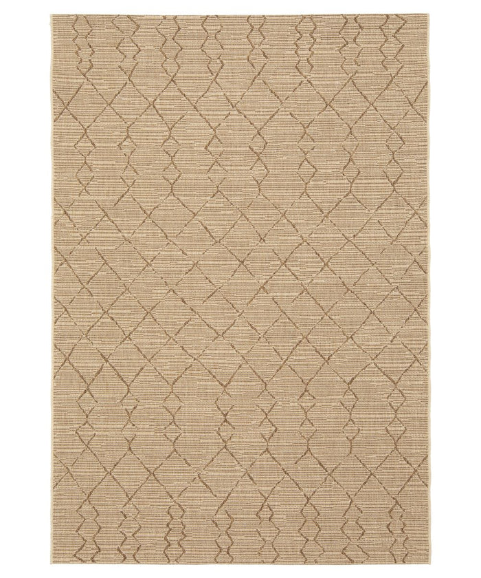 Boho&me Buitenkleed berber - Bask Taza beige - 200x290 cm