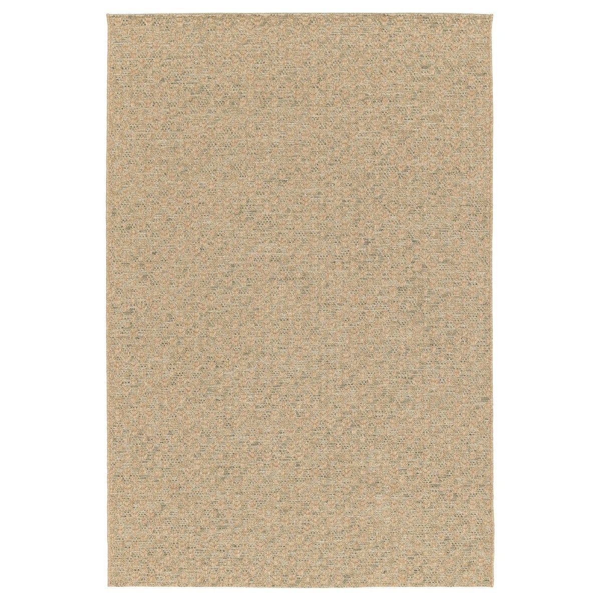 Boho&me Buitenkleed ruiten - Corde Trellis naturel|groen - 200x290 cm