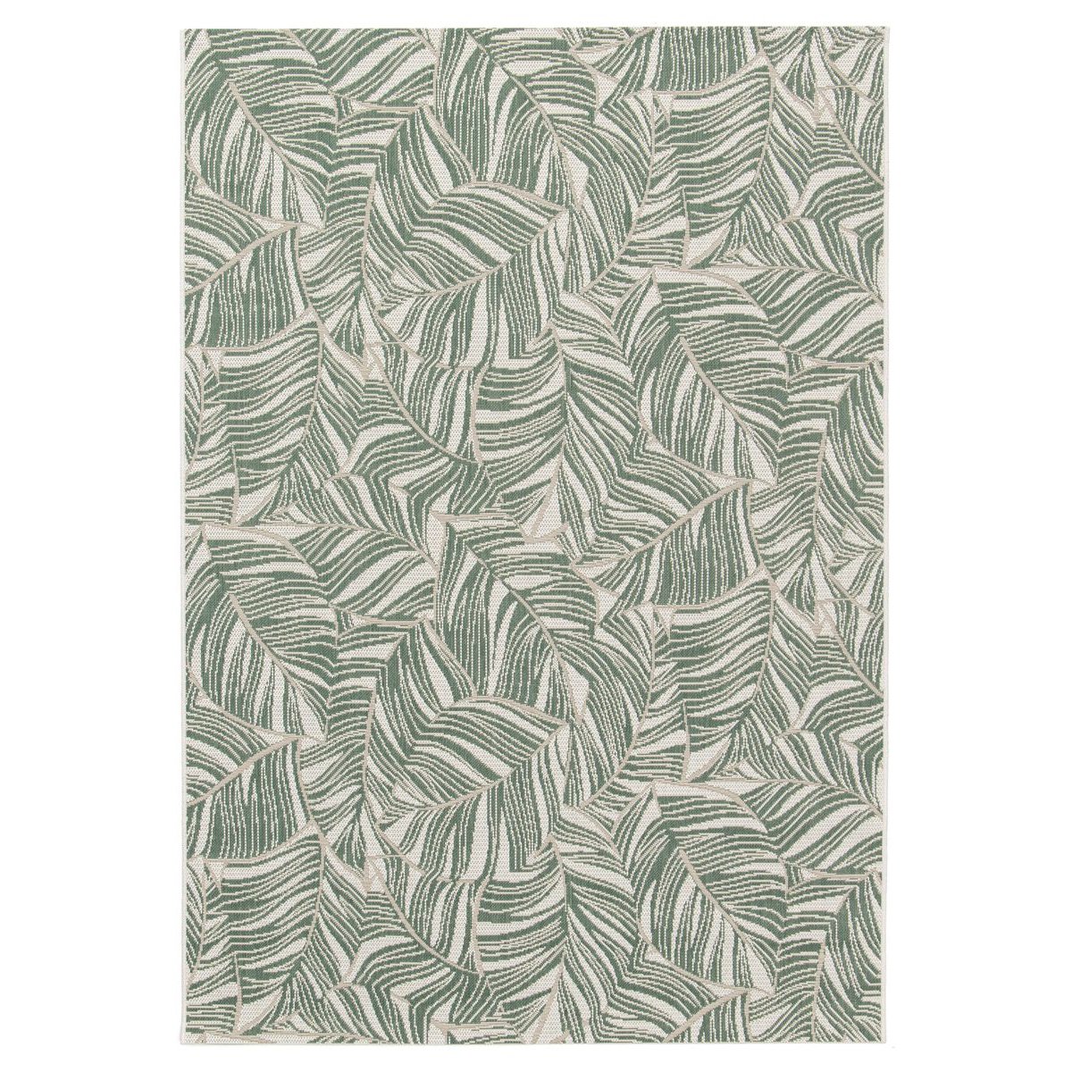 Boho&me Buitenkleed palmbladeren - Verdance Canopy groen - 160x230 cm