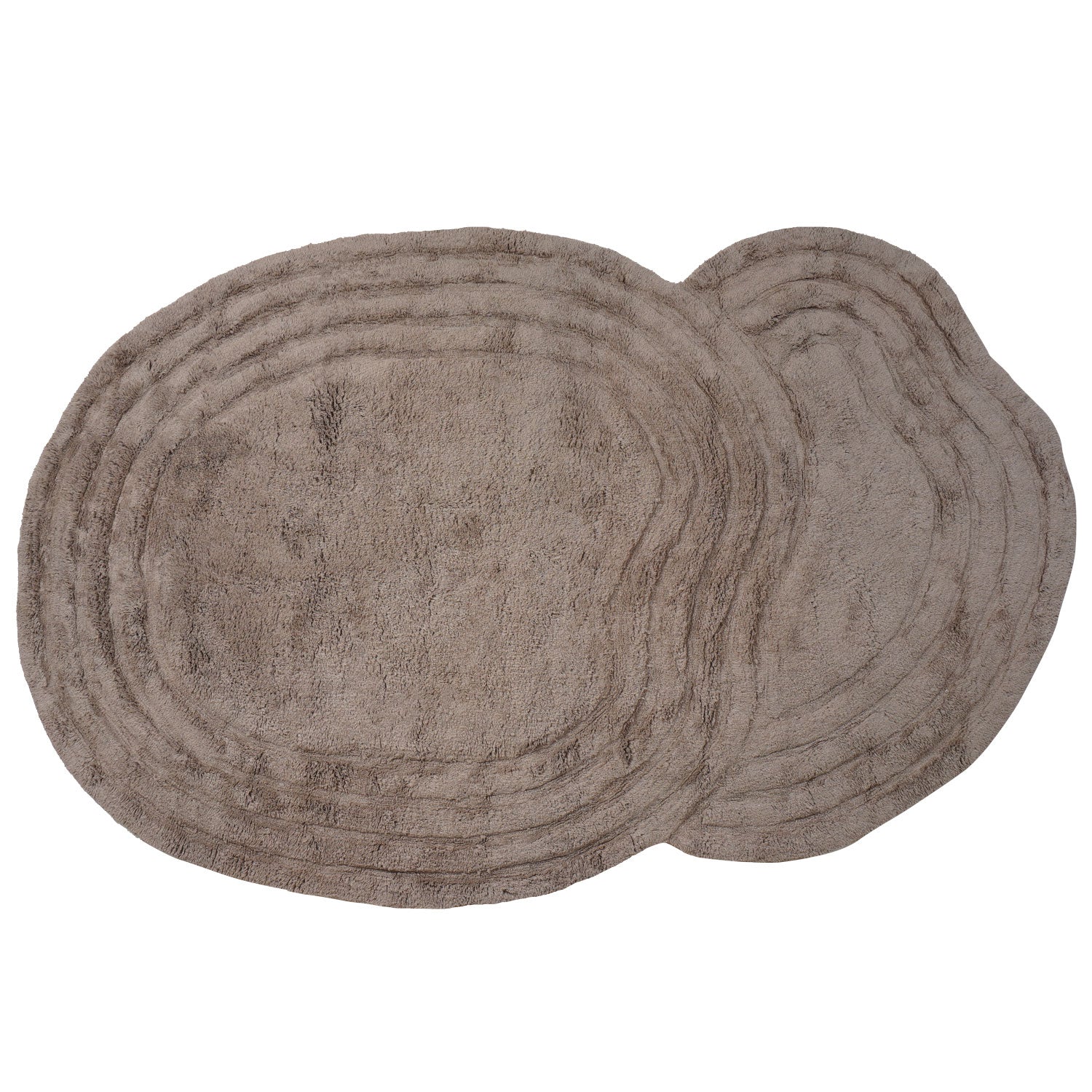 Veer Carpets - Wasbaar Vloerkleed Zayn - Taupe 140 x 200 cm