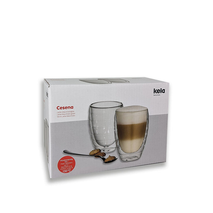 Latte-Macchiatoglas, set van 2 - Kela | Cesena