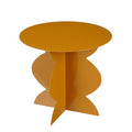 Mica Decorations Rafi Bijzettafel - H40 x Ø45 cm - IJzer - Bruin