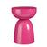 Mica Decorations Elliot Bijzettafel - H45 x Ø32 cm - IJzer - Fuchsia