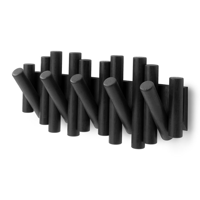 Umbra Picket Rail Hook Wandkapstok B 38 cm - Zwart