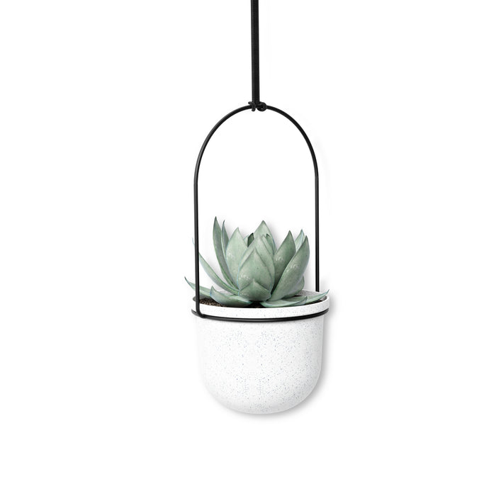 Umbra Triflora Hangende Bloempotten - Set van 5 - Wit