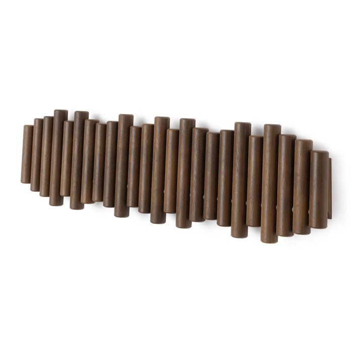 Umbra Picket Rail Hook Wandkapstok B 61 cm - Walnoot