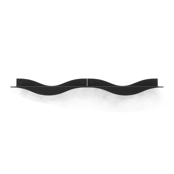 Umbra Surf Wandplank - Set van 2 - Zwart