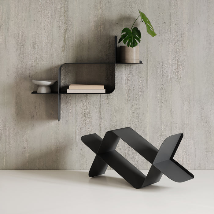 Umbra Montage Wandplank - Set van 2 - Zwart