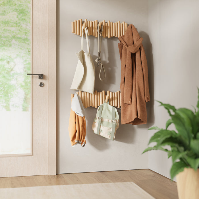 Umbra Picket Rail Hook Wandkapstok B 61 cm - Naturel