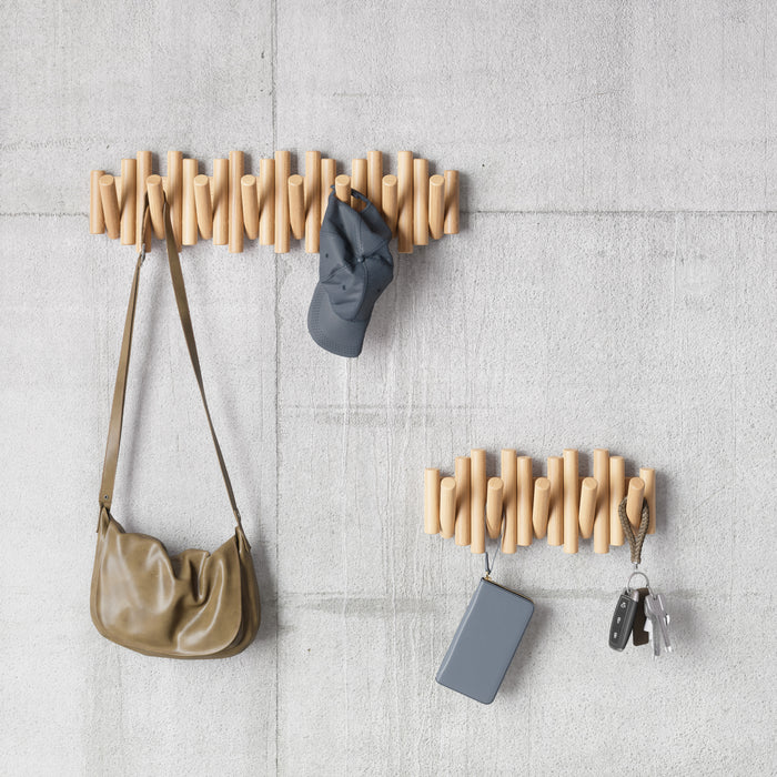 Umbra Picket Rail Hook Wandkapstok B 61 cm - Naturel