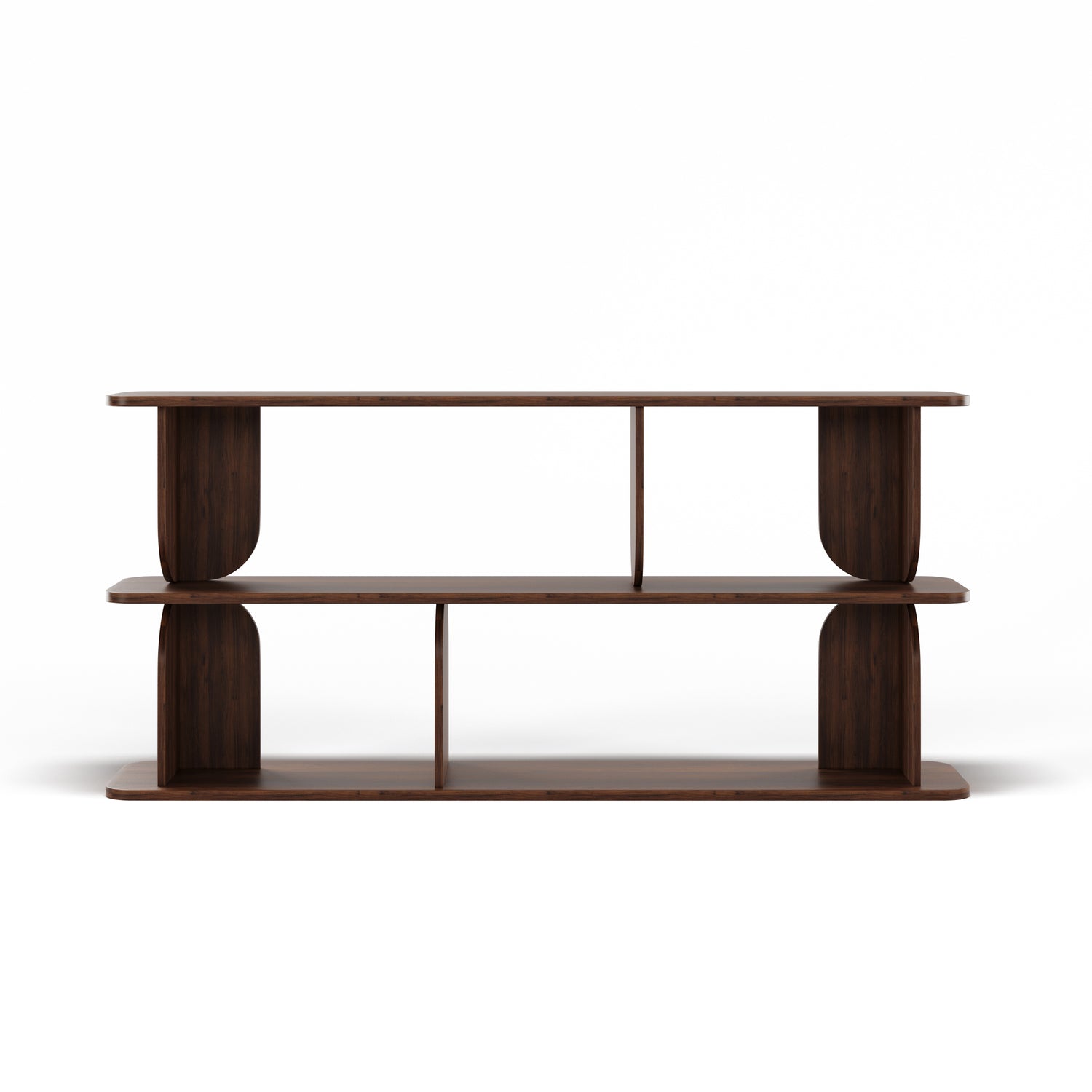 by fonQ Curbe Dressoir - Walnoot