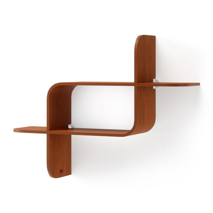 Umbra Montage Wandplank - Walnoot