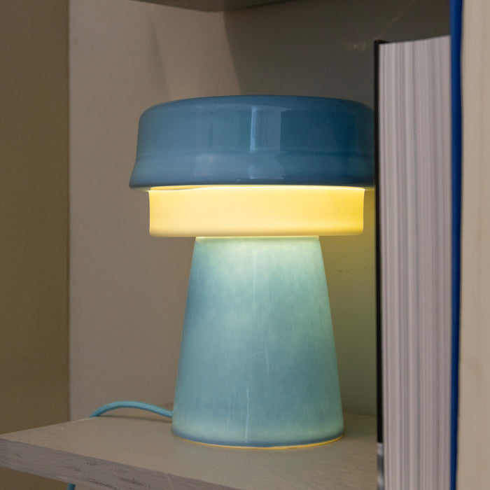&k amsterdam Hat Tafellamp - Blauw