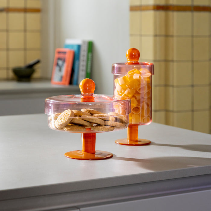 &k amsterdam Duo Stolp - Hoog - Roze