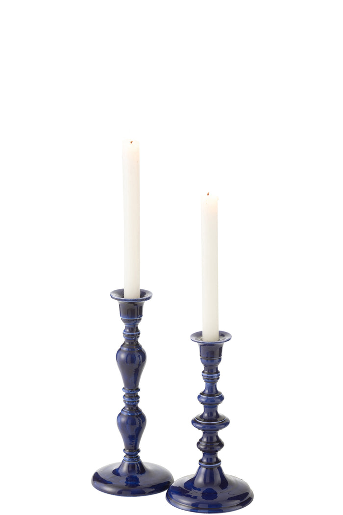 J-Line kaarshouder Pag - aluminium - blauw