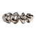 &k amsterdam Trivet Twist Onderzetter - Zilver
