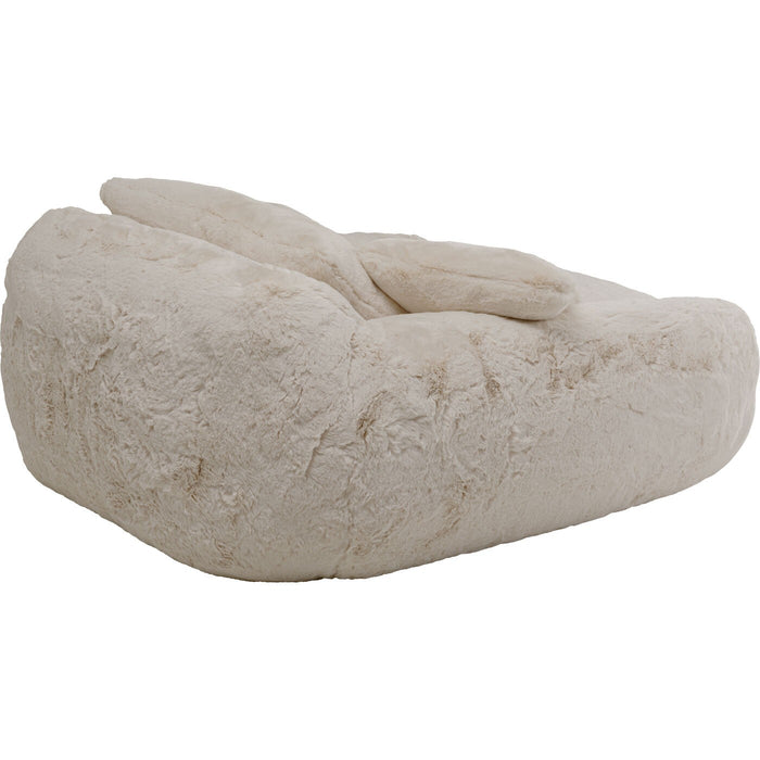 Sofa Mika 2-Zits creme Kare Design