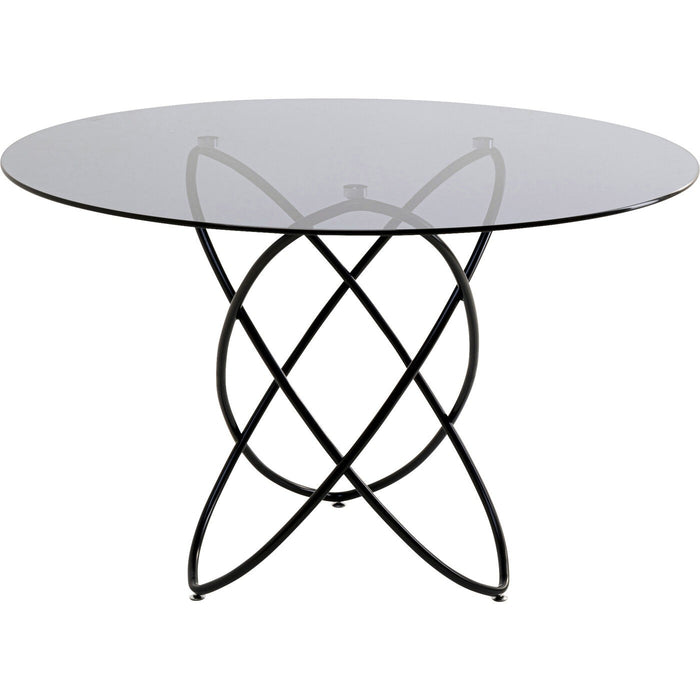 Eettafel Molekular Ø120cm zwart Kare Design
