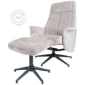 Home67 - Relaxfauteuil Bindy + Hocker - Perfect Harmony - Taupe 04