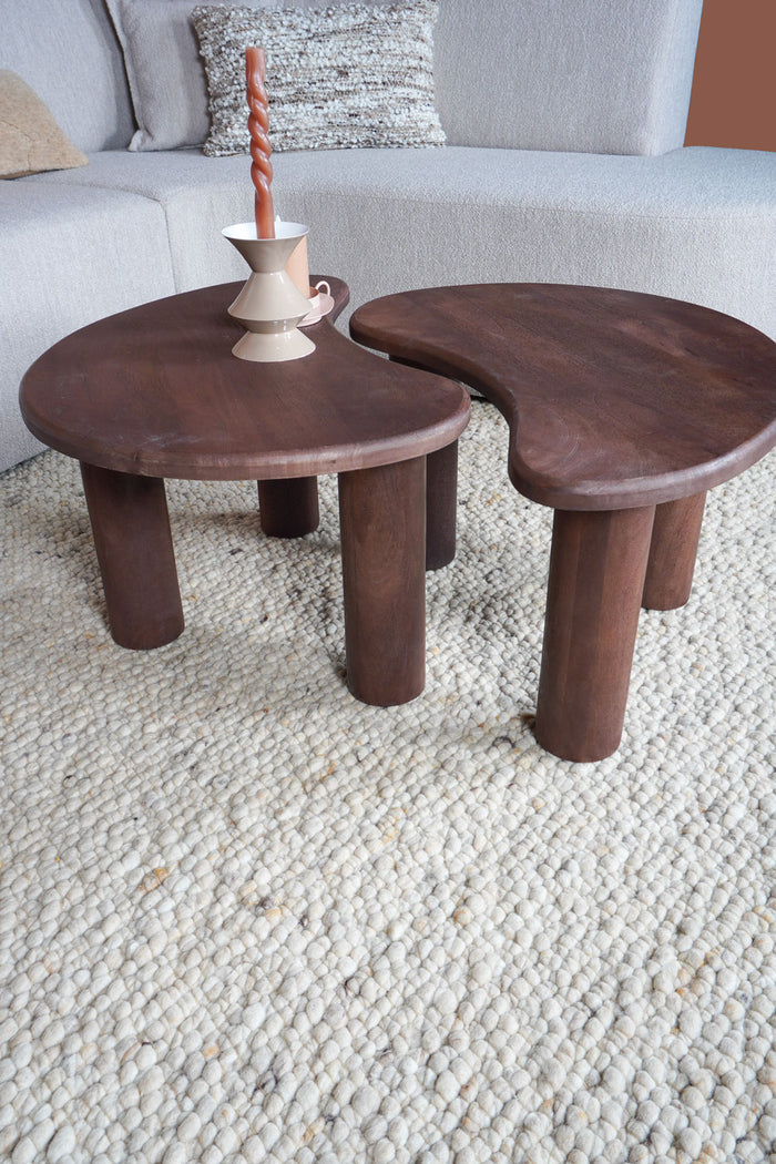 Veer Carpets - Vloerkleed Steve Beige Rond ø160 cm