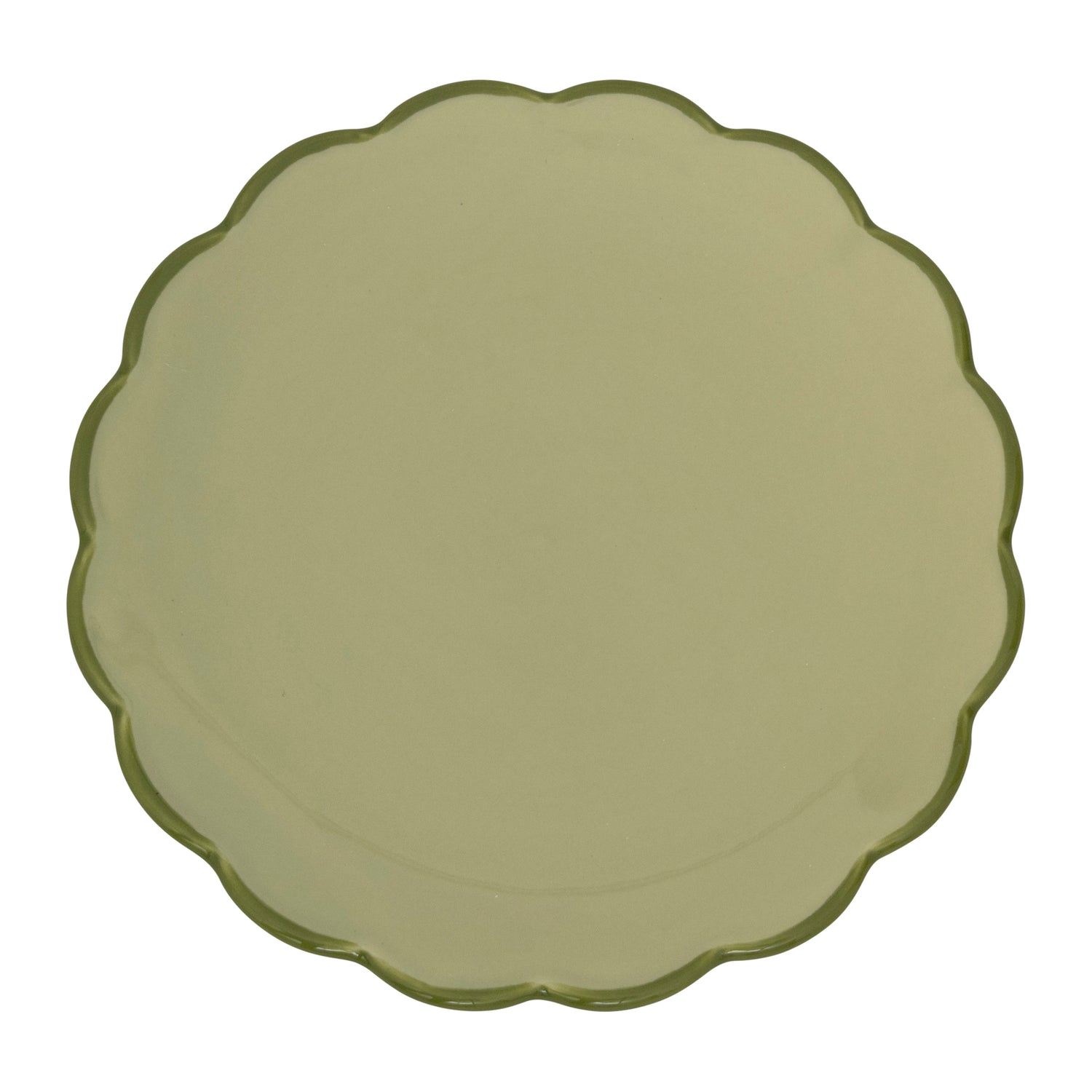 Urban Nature Culture Good Morning Gebaksbord Sculpted - Pale Green - 4 st.